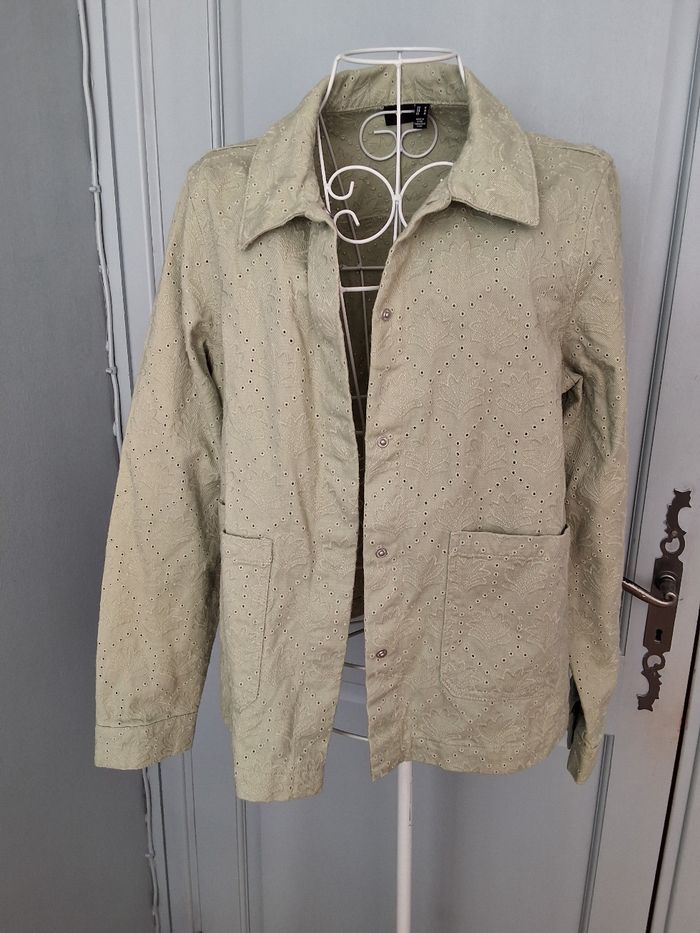 Veste droite non doublée