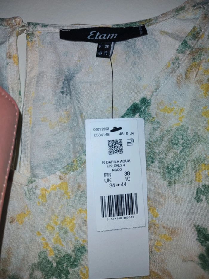 Robe été Etam taille M - photo numéro 3