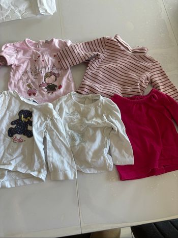 Manches longues bébé fille