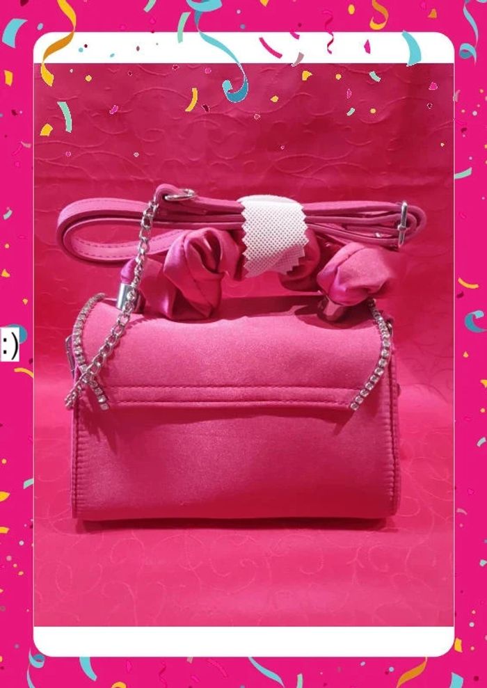 Sac à main pochette  strass - photo numéro 4