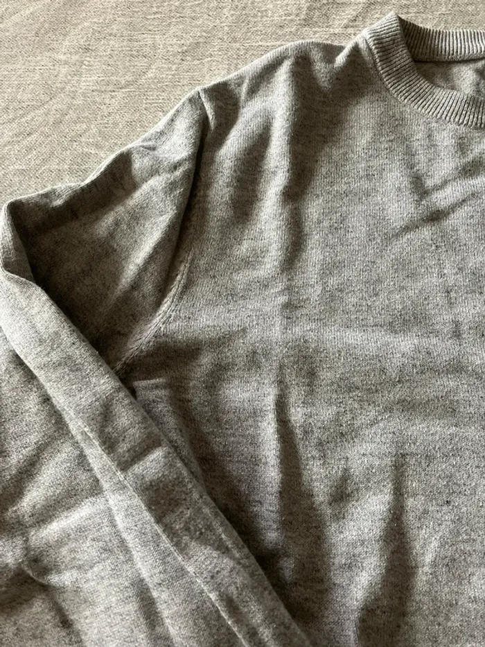 Pull élégant gris H&M – Taille S - photo numéro 2