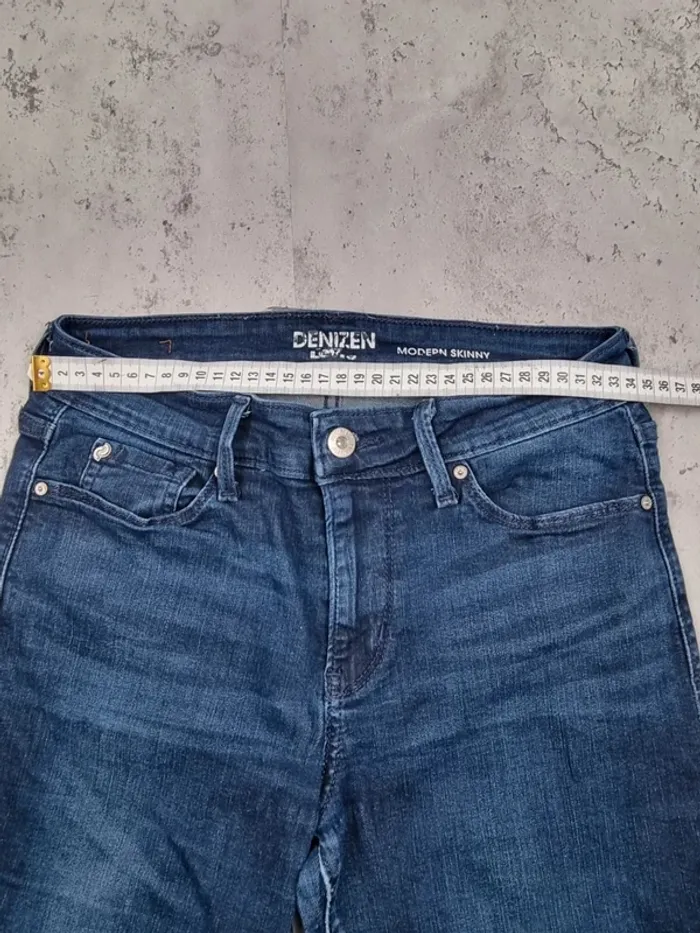 Jean Levi’s bleu skinny – Taille 26x28 (32 FR) Femme (mesures en photos) - photo numéro 6