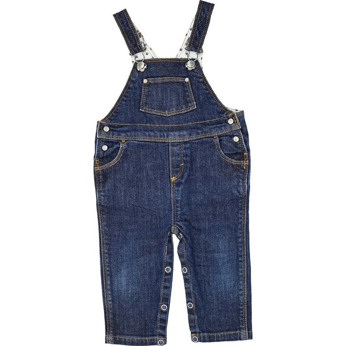 Salopette 6 mois en jean Petit Bateau
