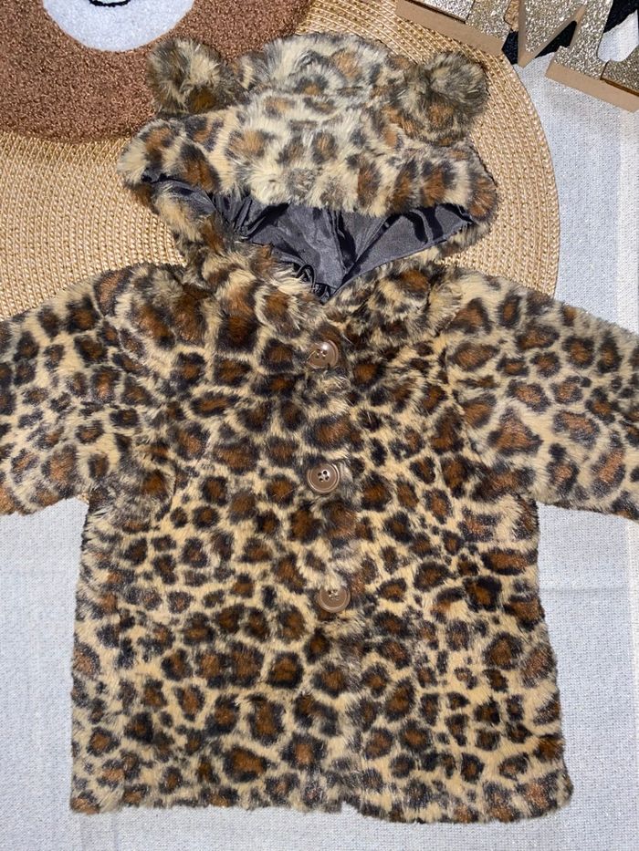 Veste pilou pilou léopard  6mois - photo numéro 5