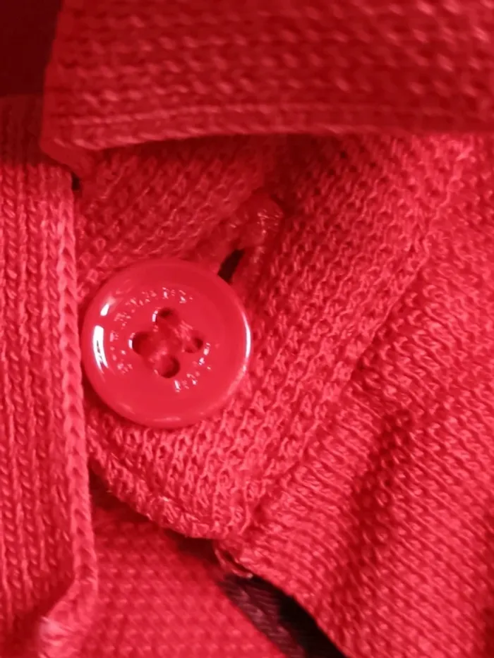 Polo Burberry Taille L orange - photo numéro 9