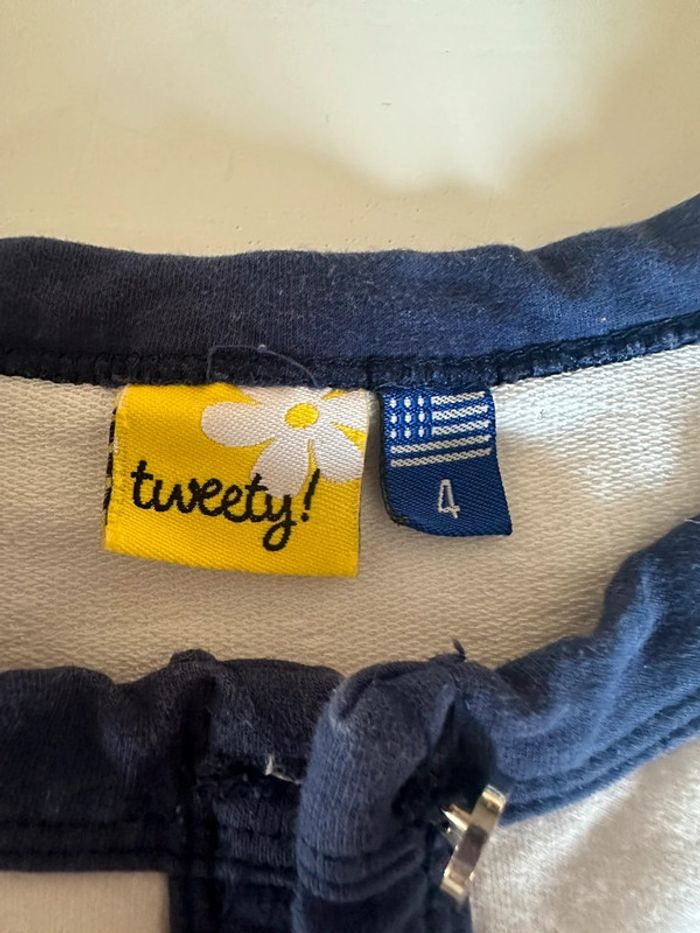 Veste Tweety 4 ans – style chic & cartoon - photo numéro 4
