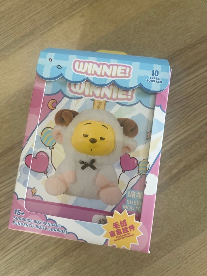 Miniso porte-clé peluche Winnie l’Ourson Sheep - photo numéro 9