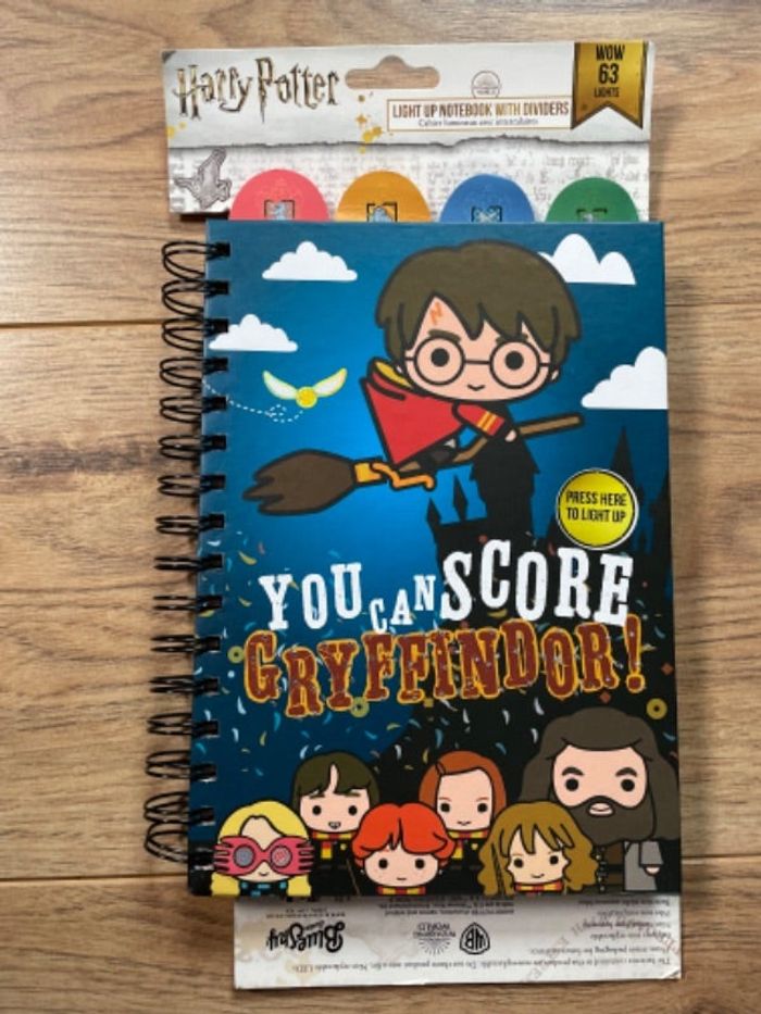 Carnet lumineux HARRY POTTER neuf étiqueté