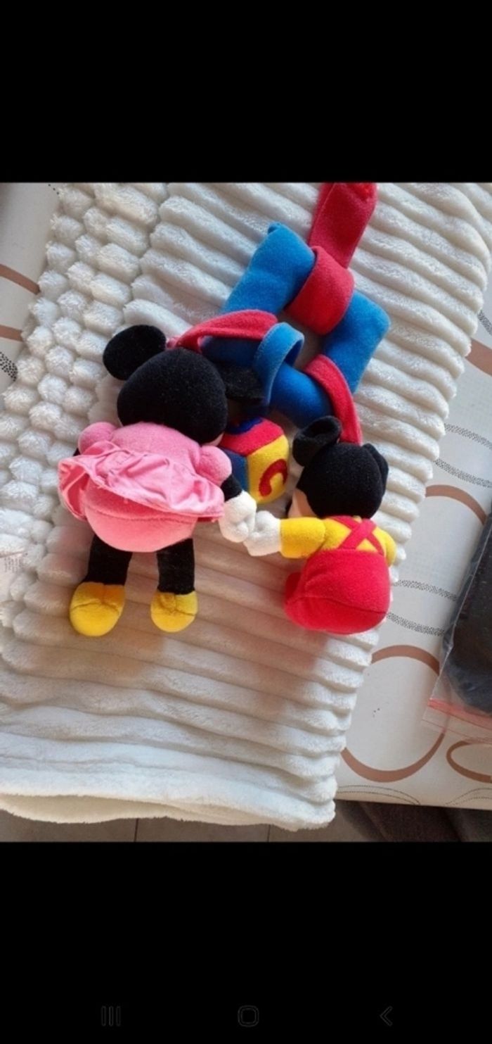 Jouet de lit bébé unisexe minnie mickey - photo numéro 6