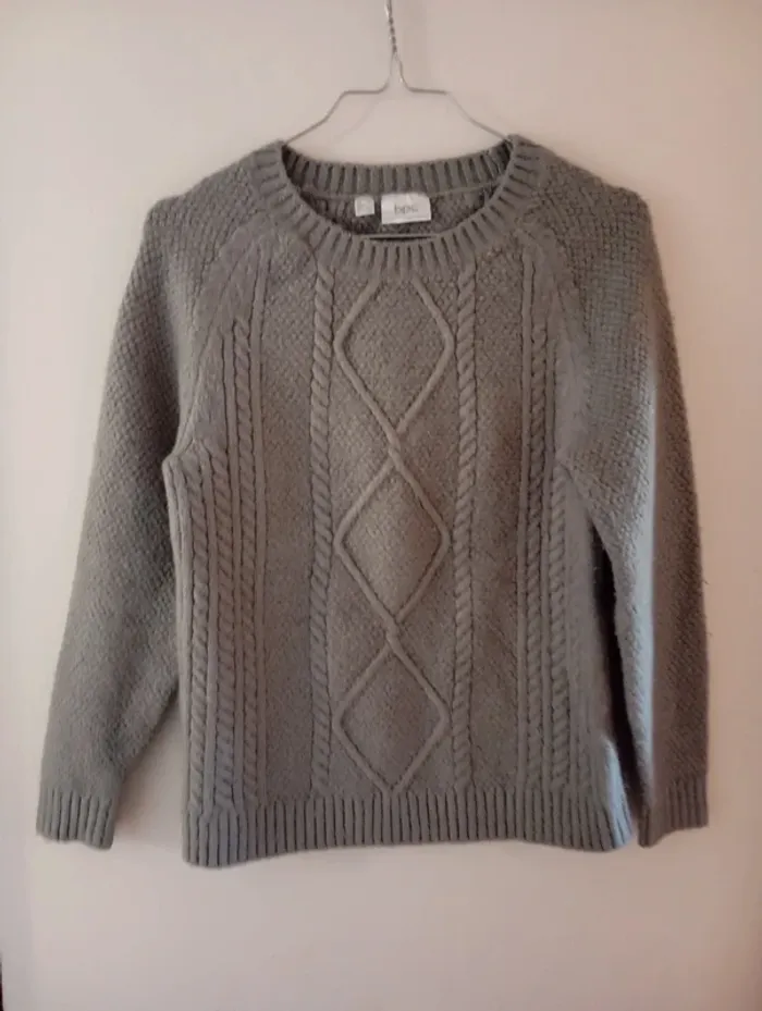 Pull gris femme taille M