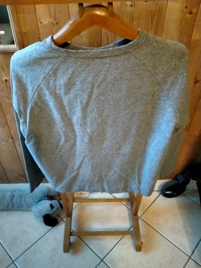 Sweat gris TRF by Zara Taille M - photo numéro 3