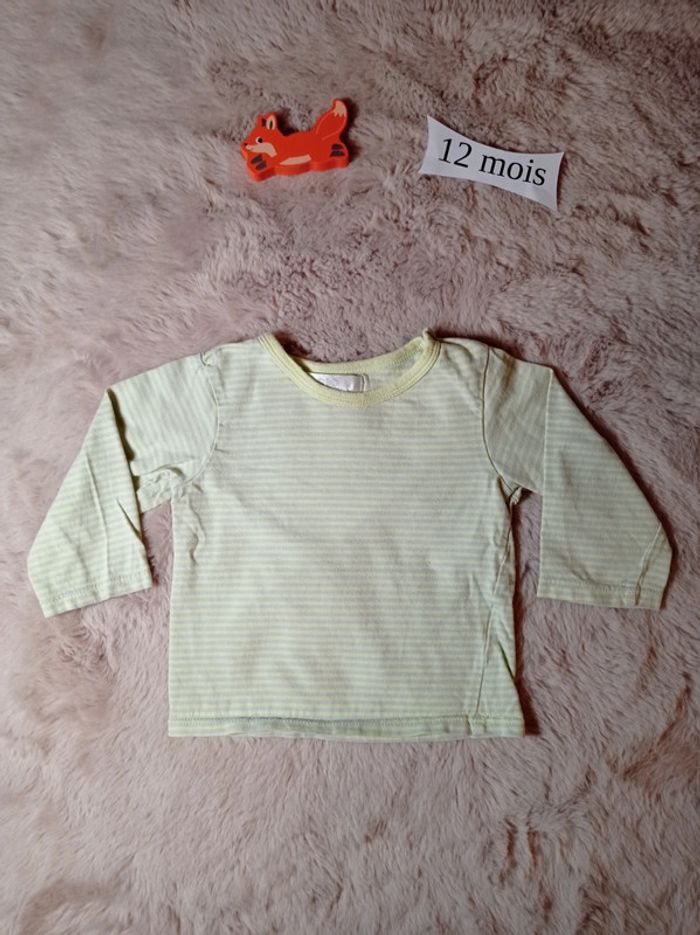T-shirt ML Obaïbi 12 mois - photo numéro 2