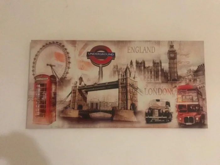 Tableau déco Londres – 80×40 cm - photo numéro 3