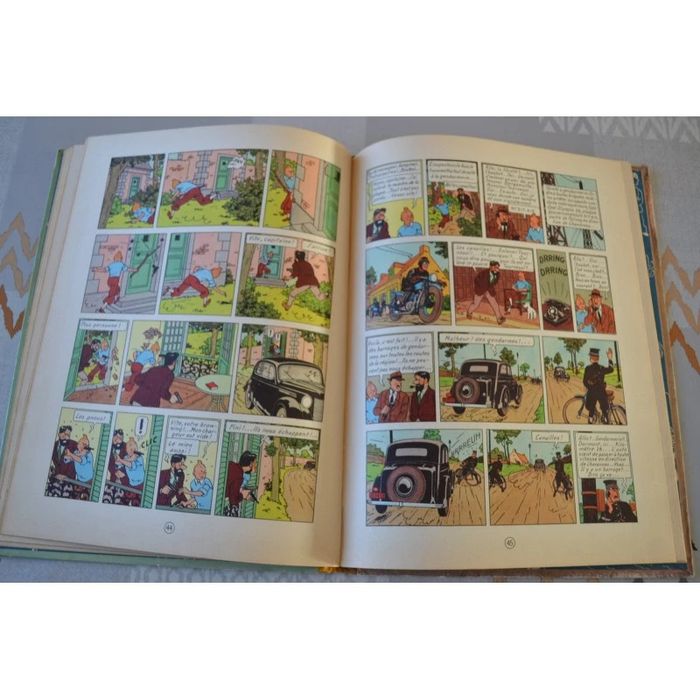 Tintin les sept boules de cristal B12 de 1955 - photo numéro 9