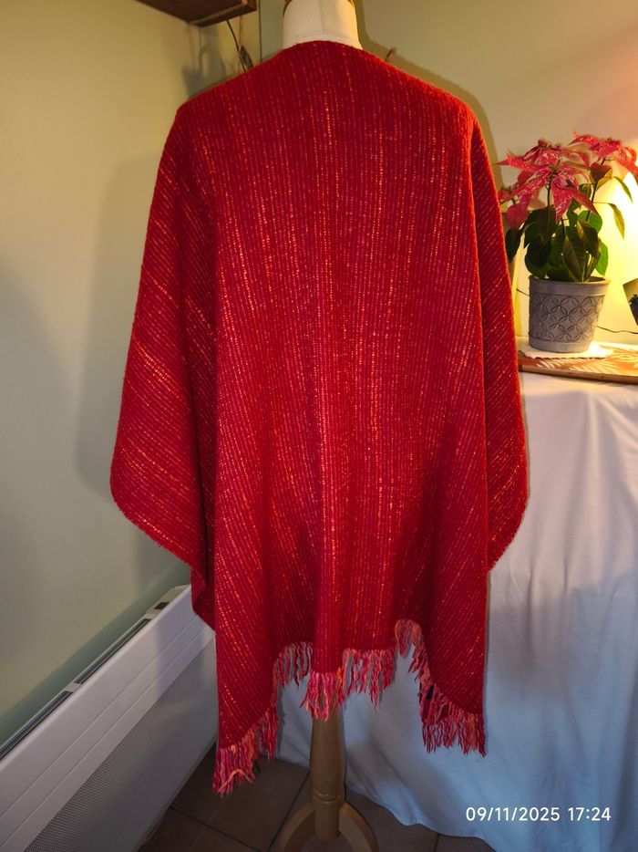 Châle en maille laine 📏 Taille unique - photo numéro 4