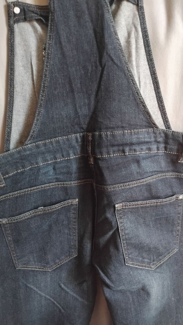 Salopette jeans Camaïeu - photo numéro 5