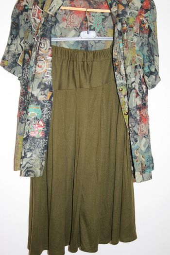 ensemble jupe chemise