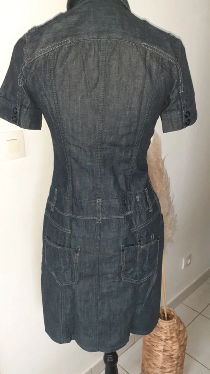 Jolie robe en jean esprit vintage - photo numéro 6