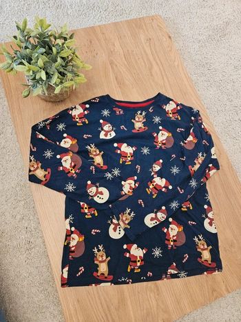 Tee shirt manches longues Noël Noël Kiabi 12 ans