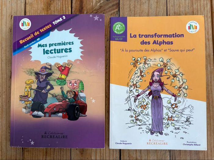 Mes premiers lectures et la transformation des alphas