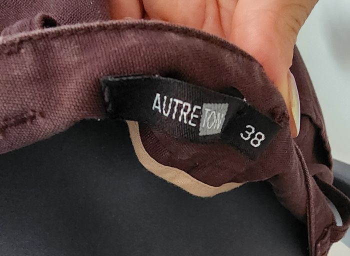 Pantacourt femme Autre-Ton, taille 38 - photo numéro 3