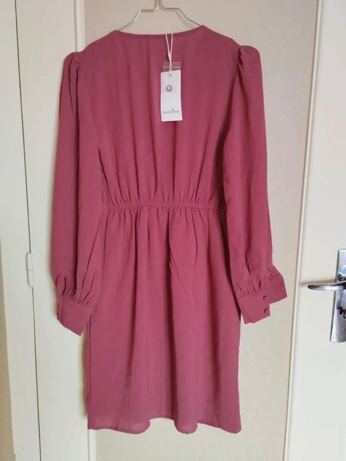 Robe cache coeur .manches longues. Marque cerise bleu. - photo numéro 3