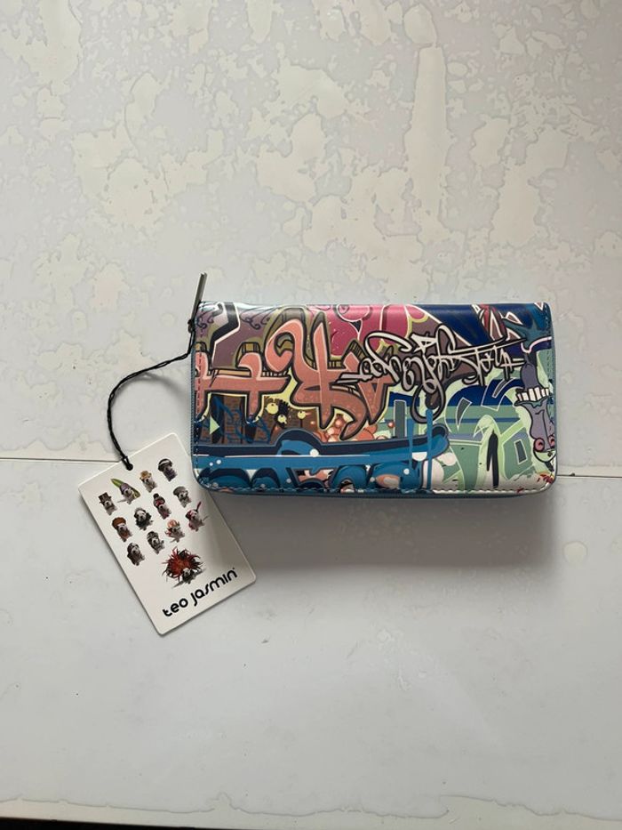 Porte feuille Théo jasmin - photo numéro 2
