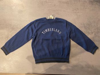 Sweat bleu marine Timberland 4 ans