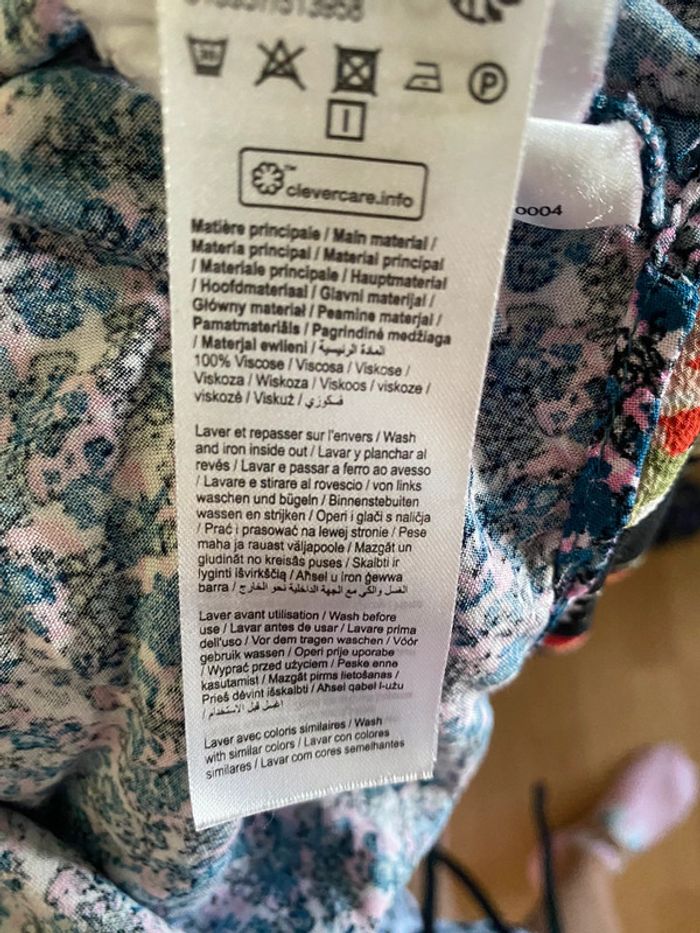 Blouse manches trois quarts Gémo, taille 38 - photo numéro 3