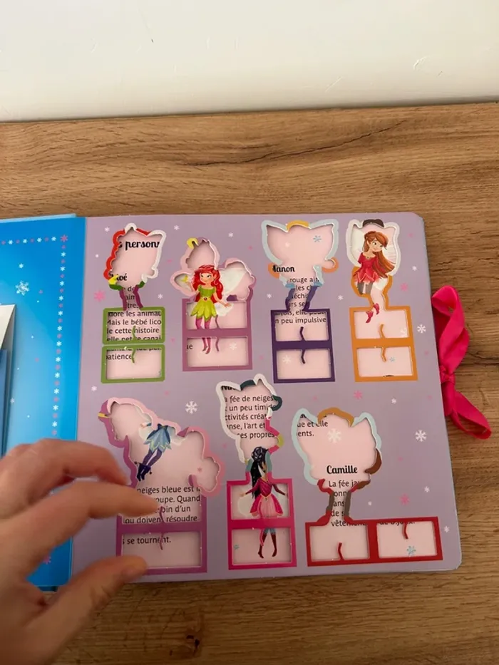 Livre carrousel fées des neiges - photo numéro 6