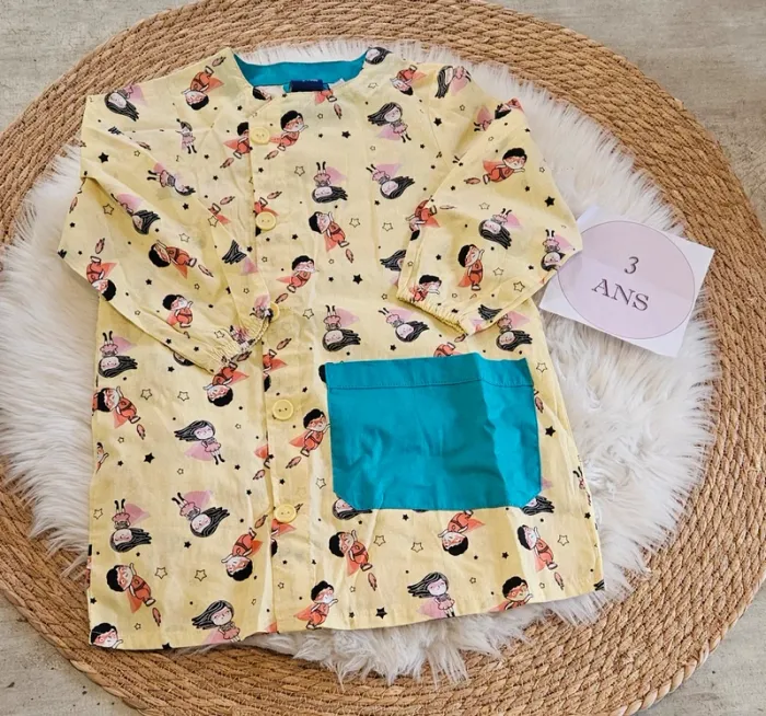 Blouse protection vêtements peinture