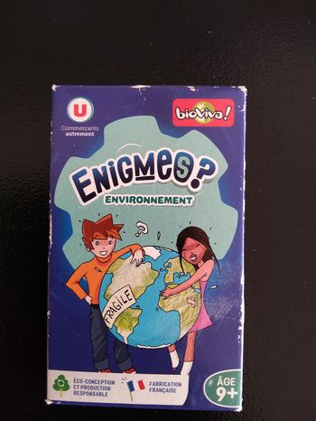 Jeu de cartes Énigmes ? Environnement