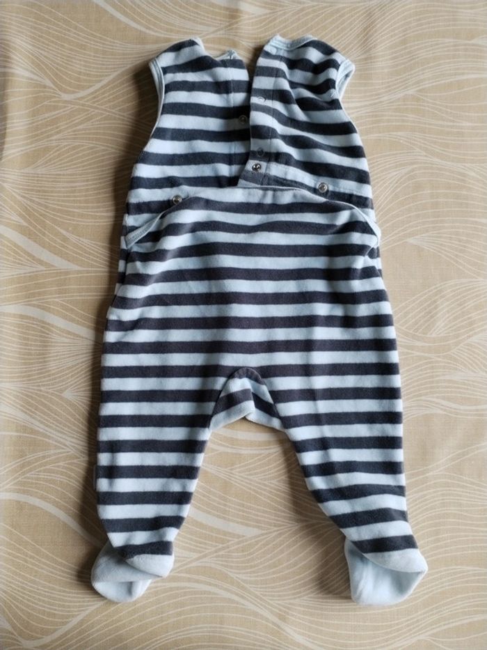 Pyjama velour sans manche - photo numéro 2