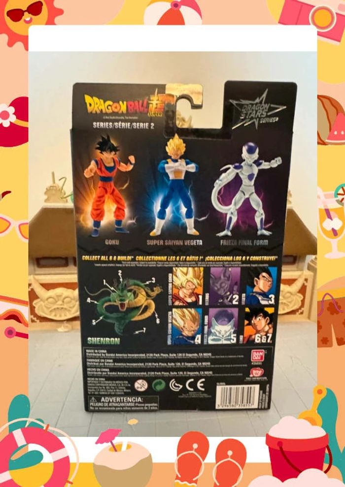 Super saiyan vegeta V1 dragon stars + shenron complète et en boite - photo numéro 3
