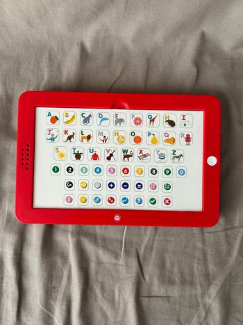 Tablette français anglais oxybul