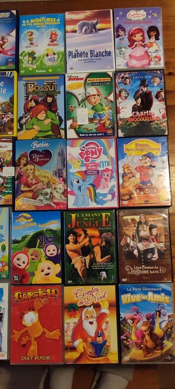 Divers DVD enfant barbie i, little poney