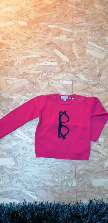 Pull rose 5 ans