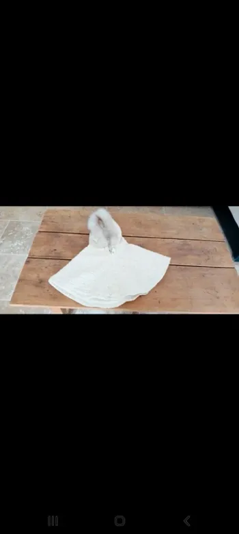 Poncho obaibi 3 6mois