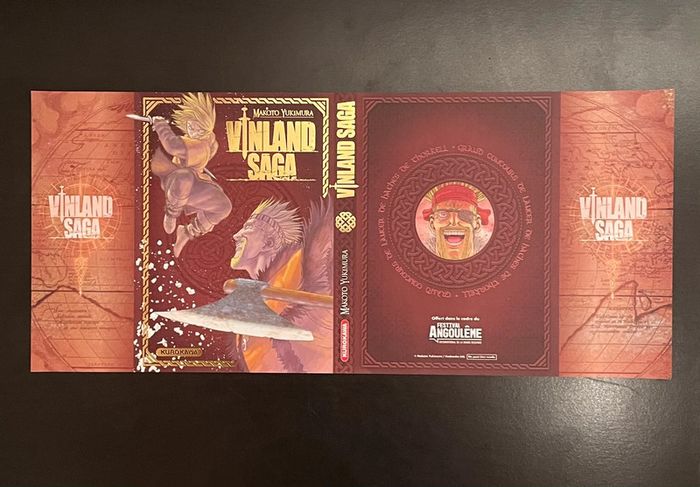 Jaquette Vinland saga collector OR