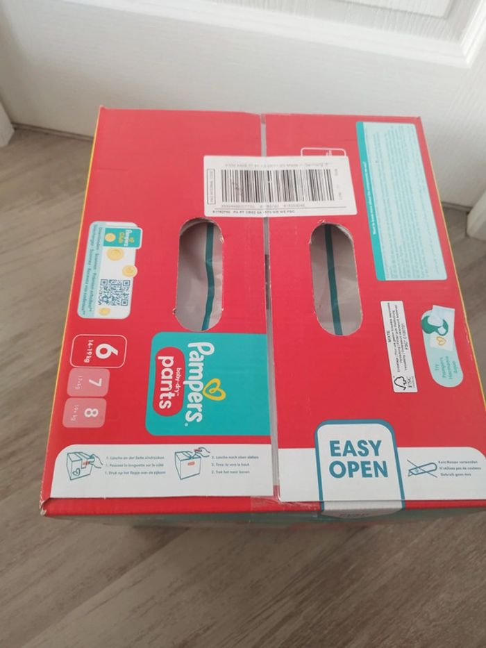 Mega pack Pampers baby dry pants taille 6 - photo numéro 2