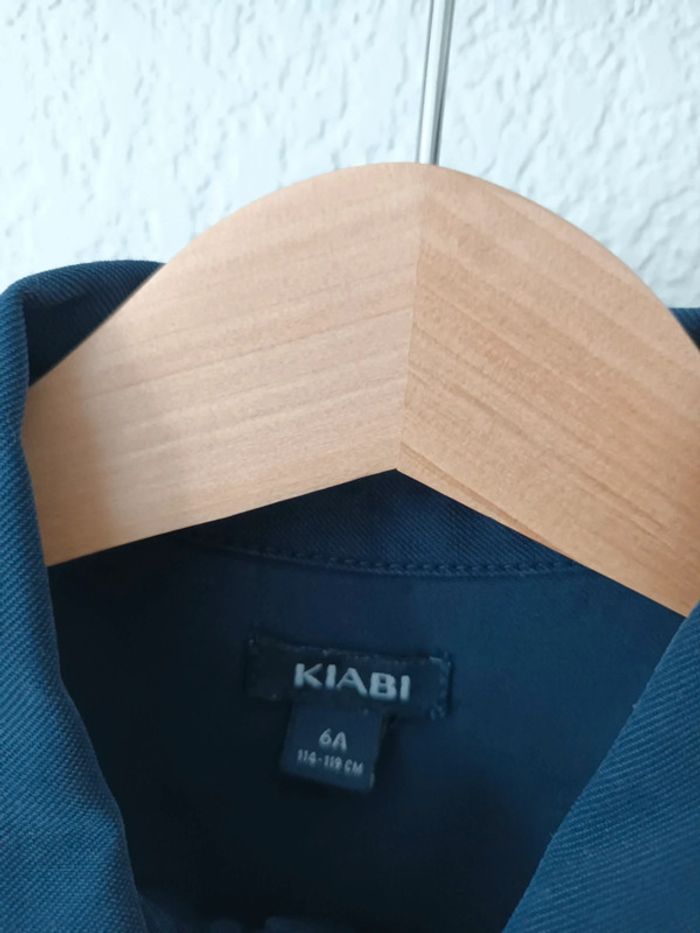 Jolie robe bleu marine 6 ans - photo numéro 4