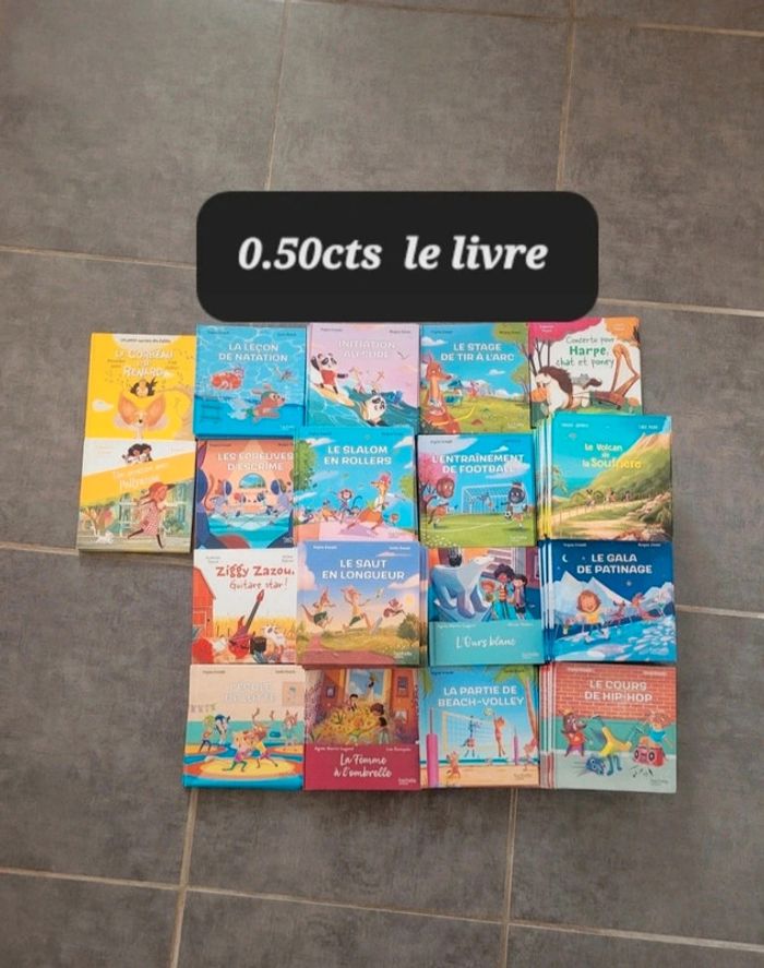Livres mc do 0.50cts => 1 livre