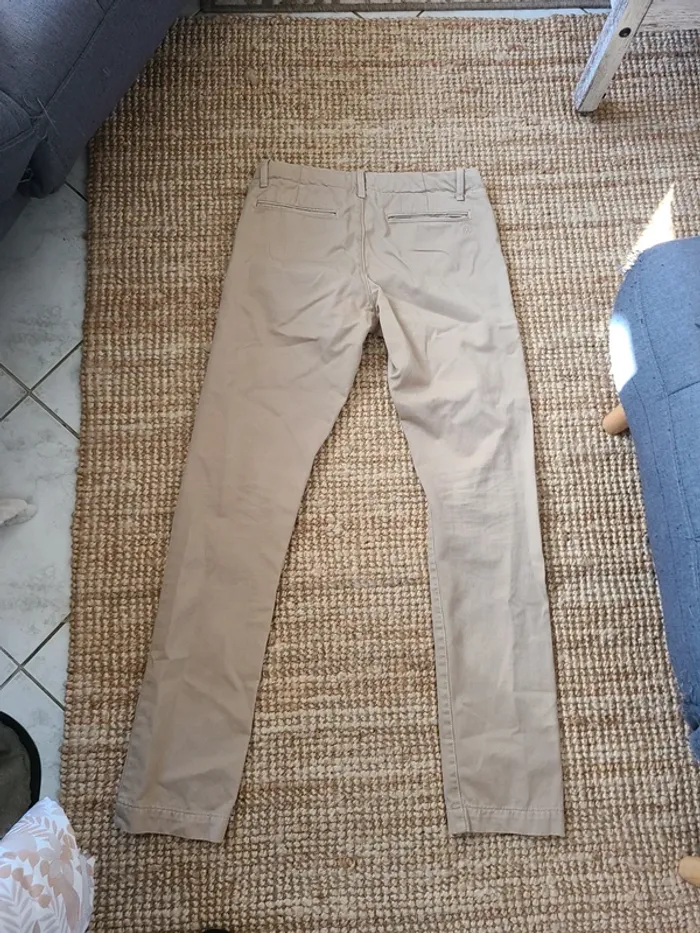 Beau pantalon beige IKKS - photo numéro 8