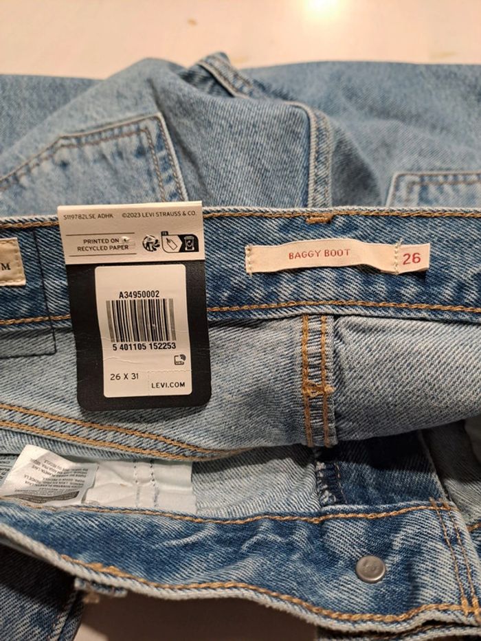 Jeans Levi's bootcut 26x31 neuf - photo numéro 5
