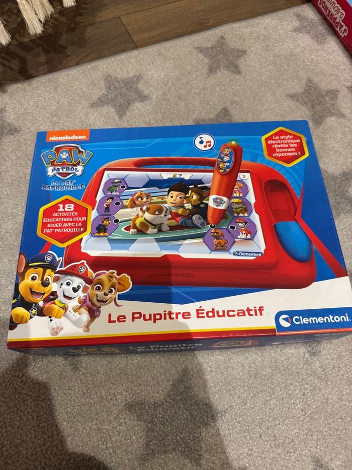 Jeu éducatif de la pat patrouille 8€
