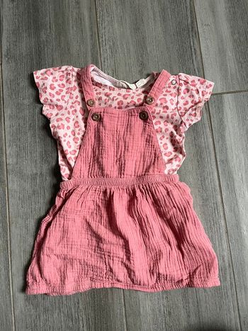 Ensemble Tee shirt + robe Lupilu 18 mois