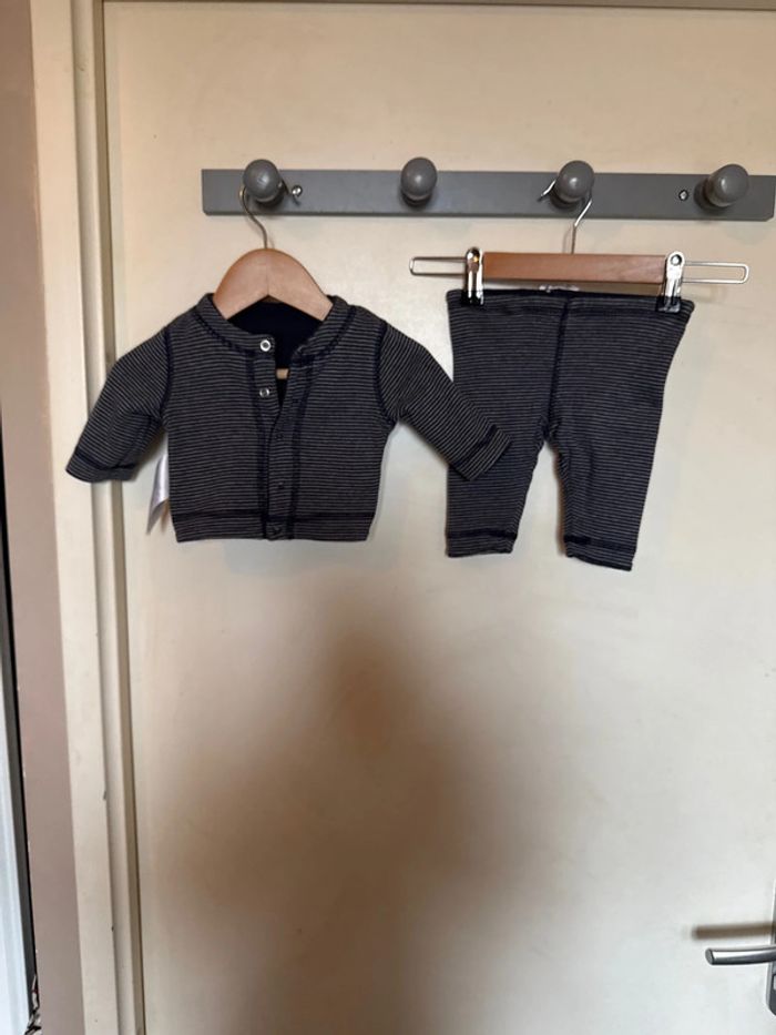 Ensemble bébé fille / garçon petit bateau naissance /1 mois - photo numéro 3