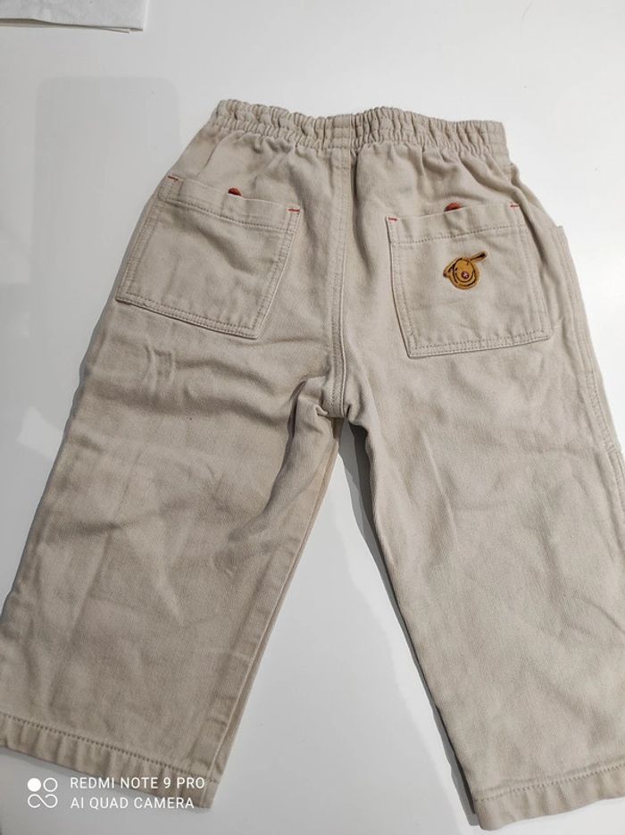 pantalon côtelé catimini 18mois - photo numéro 3