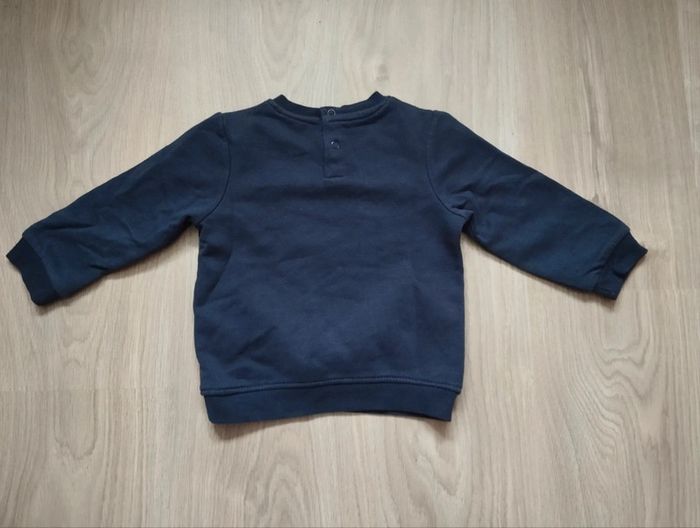Sweat bleu 18 mois - photo numéro 2
