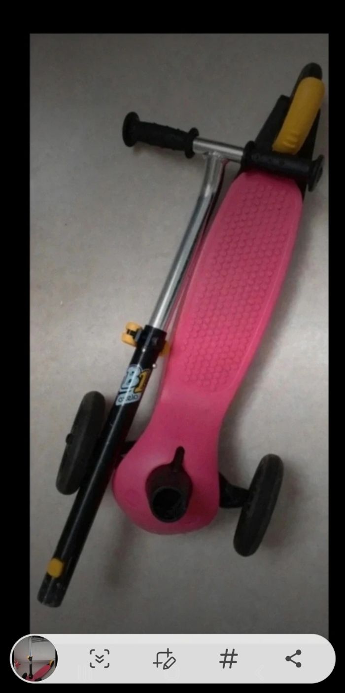 trotinette oxelo b1 fille - photo numéro 2